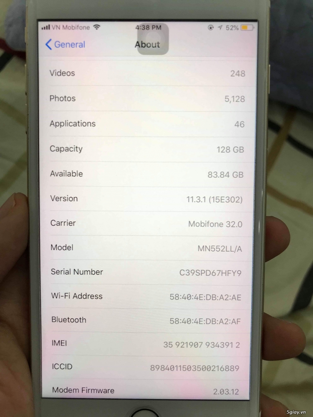 Iphone 7 plus 128g Gold - 2