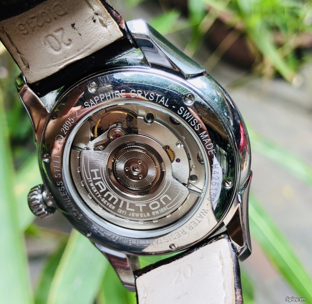 Hamilton jazzmaster automatic chính hãng thuỵ sĩ - 2
