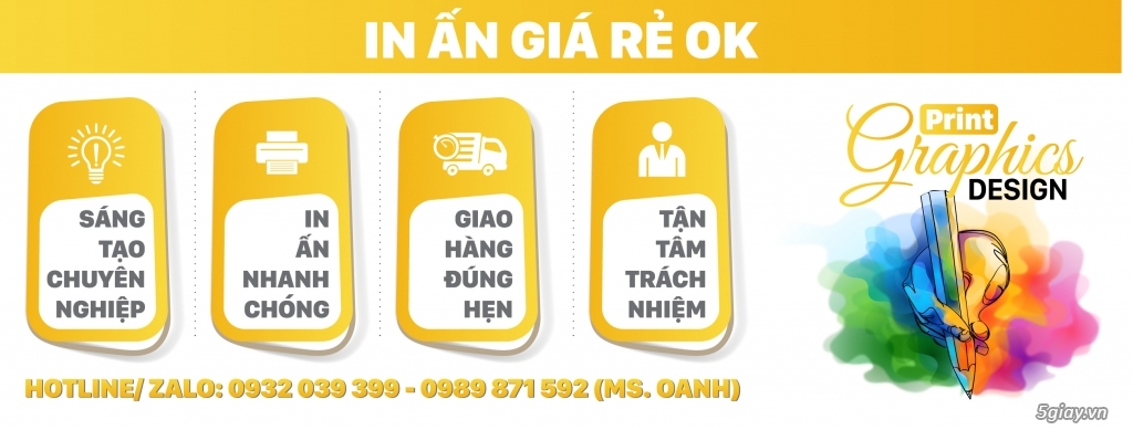 công ty in ấn giá rẻ ok