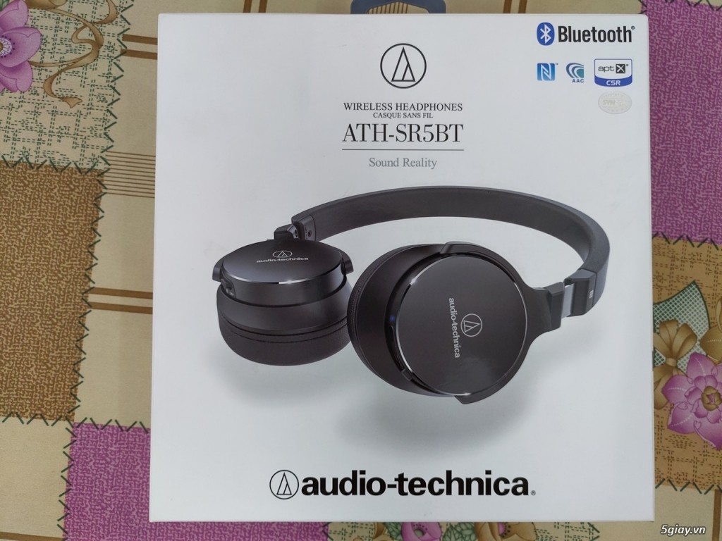 HCM: bán tai nghe bluetooth Audio Technical ATH-SR5BT - 3