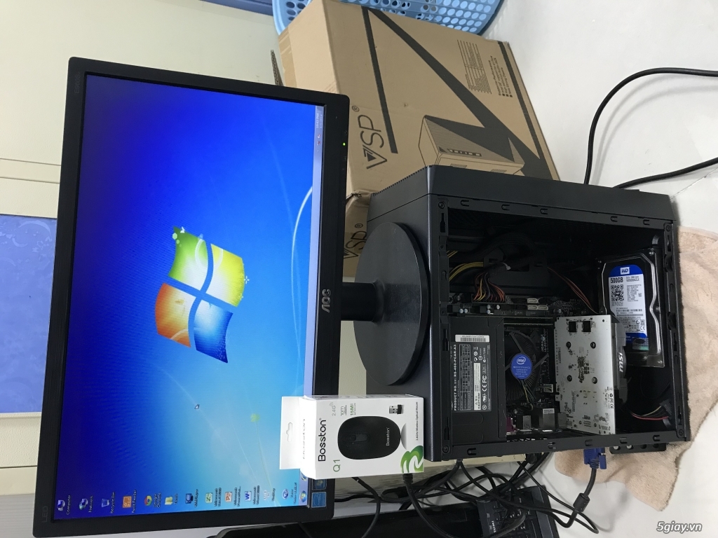 Bán thùng pc mini - 1
