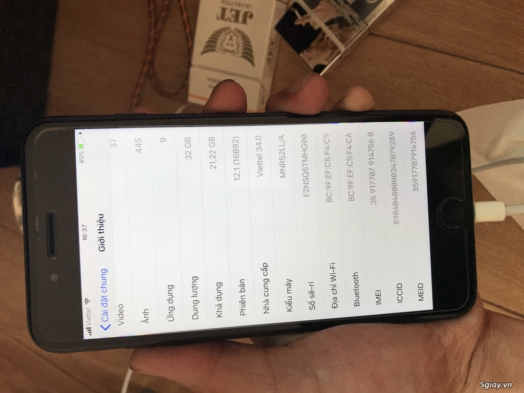 Cần bán iphone 7 plus quốc tế 32gb - 4