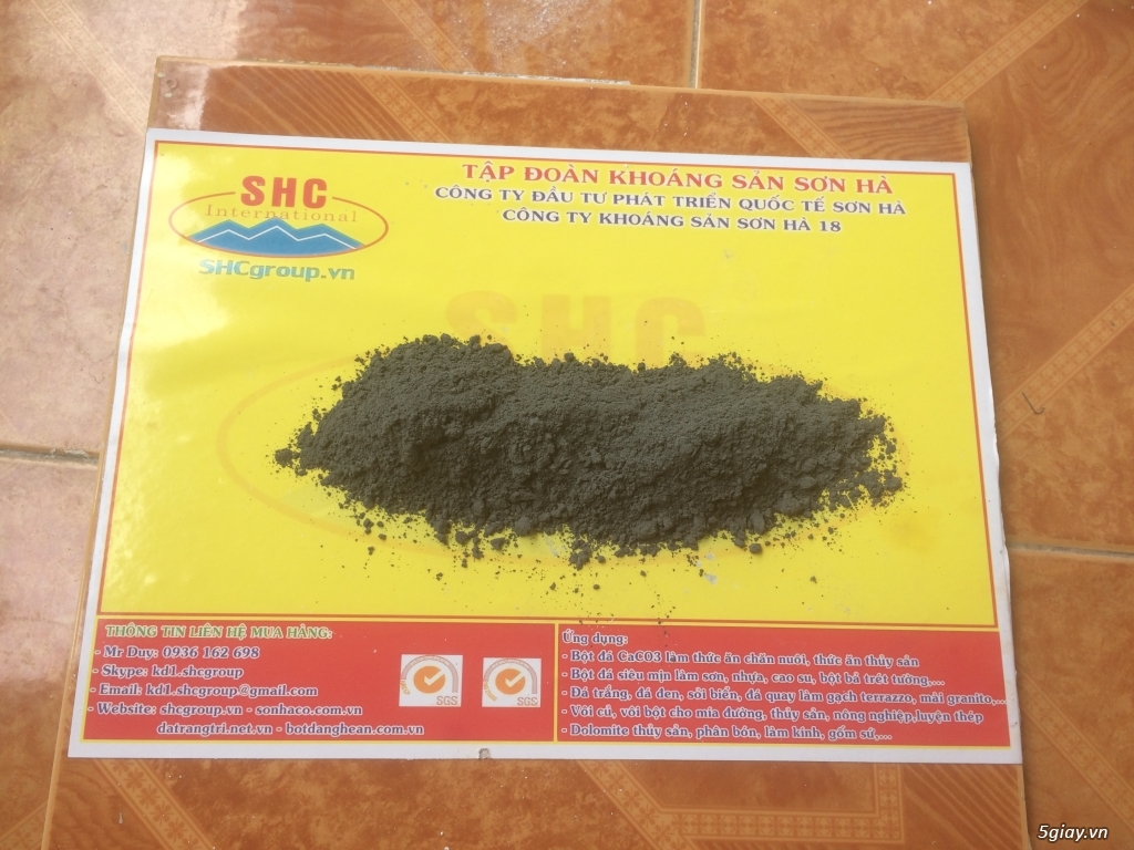 Bột Dolomit tháng 5 - 2