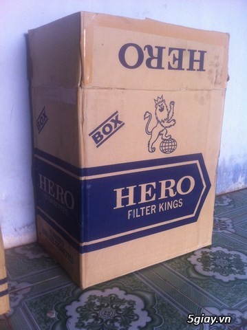Cần mua thùng carton hero , jet cũ