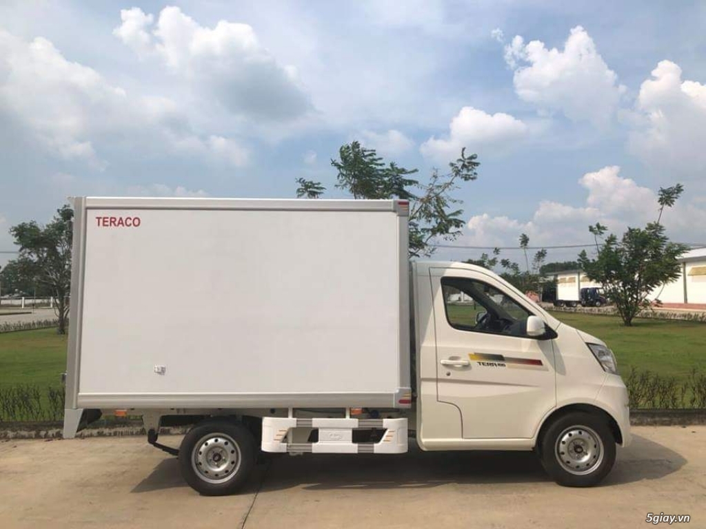 xe trả góp teraco 1 tấn thùng mui bạt dài 2m8 - 1