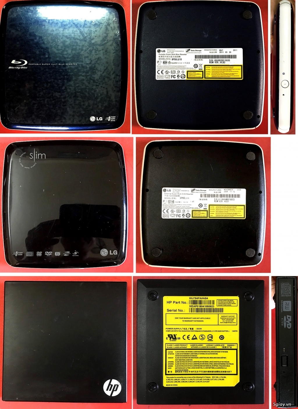 LCD, HDD Sata & Ata, Ram, Adaptor, Linh kiện, Laptop, Card Wifi...update thường - 7