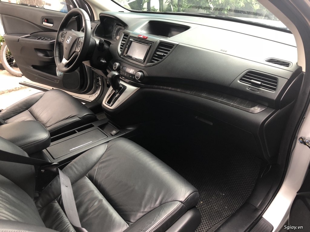 Bán Honda CRV 2015 tự động màu Bạc xe bstp chính chủ - 8