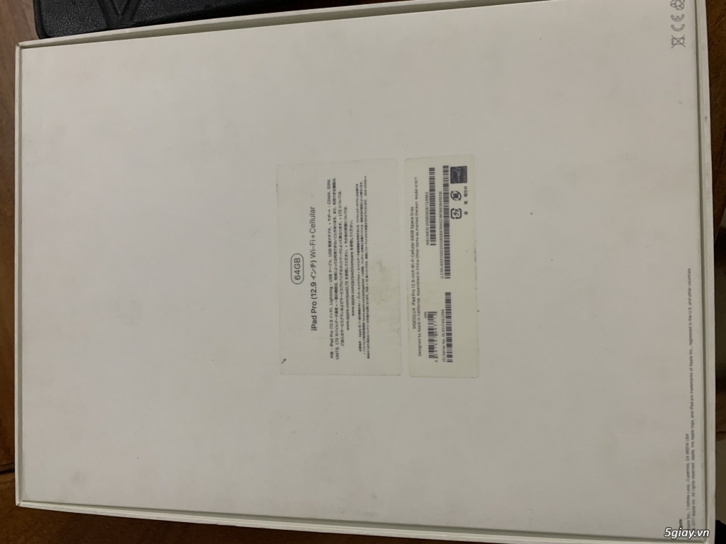 Bán Ipad pro 12.9 64Gb 4G new 99% fullbox .