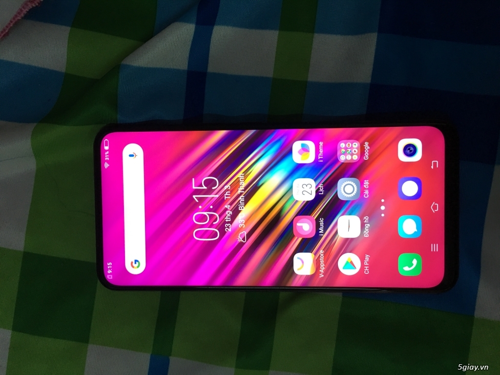 Vivo V15 đỏ ram 6gb, 128gb, mua 21/4/2019 - 1