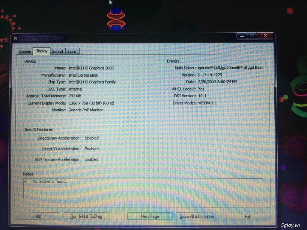 HP Pavilion Core i7 - 8 CPU - 8G RAM ! 3TR5 - 4