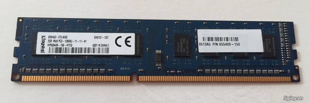 DDR3 bus1600/1333 - DDR2 bus 800/667/400 . . . hàng xách tay USA - 1