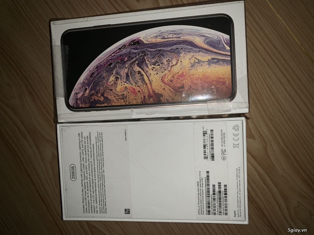 Bán Iphone Xs Max Gold 256GB Quốc Tế Mỹ. Brand New full box - 1