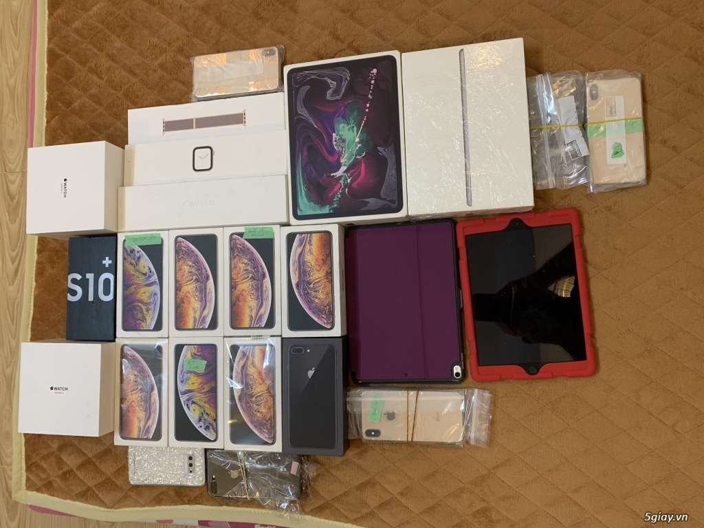 Bán Iphone Xs Max Gold 256GB Quốc Tế Mỹ. Brand New full box