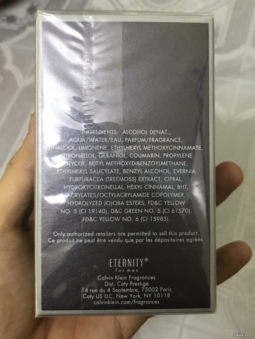 Bán nước hoa Ck eternity 100ml . Auth . Nguyên seal - 2