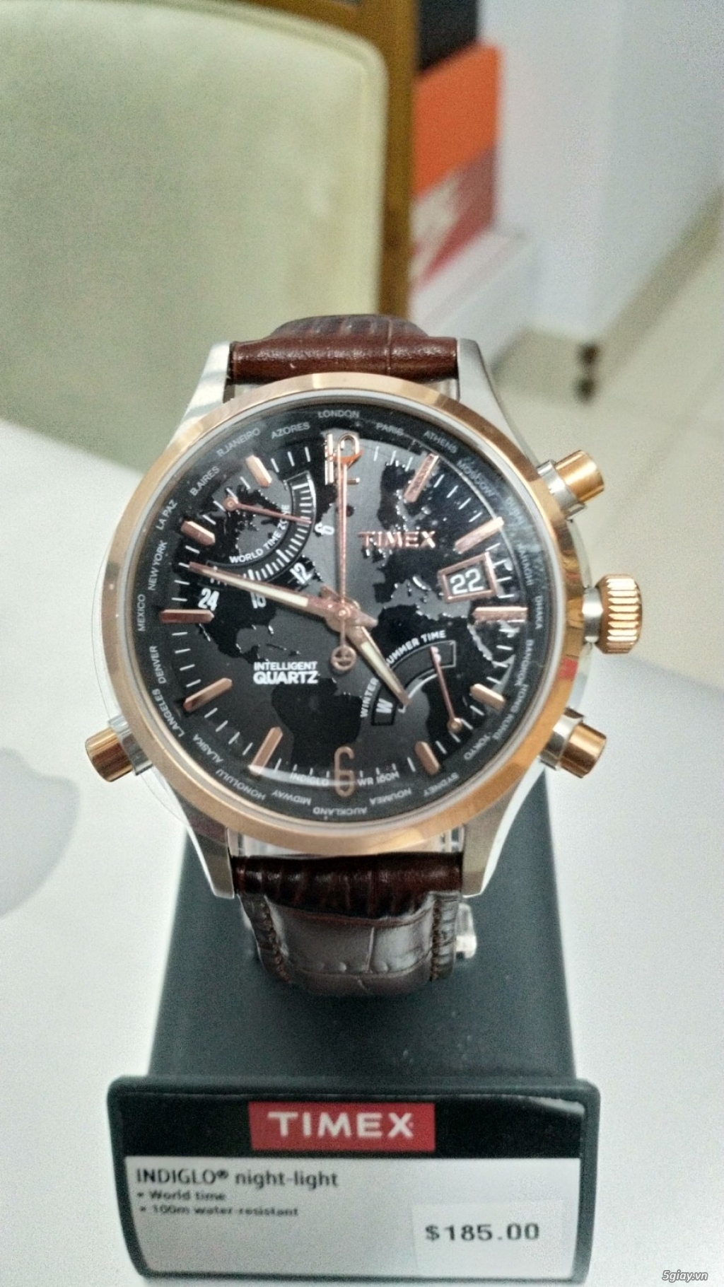 Đồng hồ nam hiệu Timex chính hãng xách tay từ Mỹ