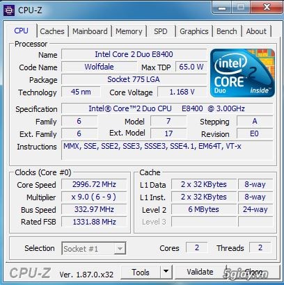 PC Asus G31/E8400/2GB/160GB - 4