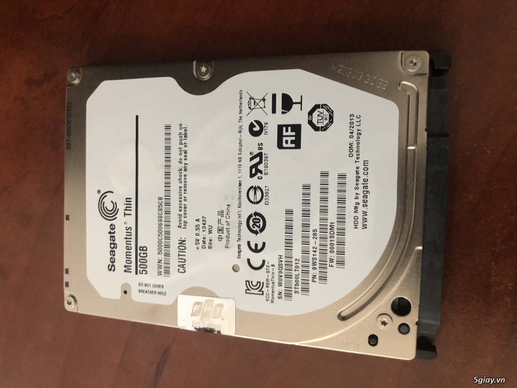 Hdd ổ cứng laptop seagate 500Gb thin Good - 1