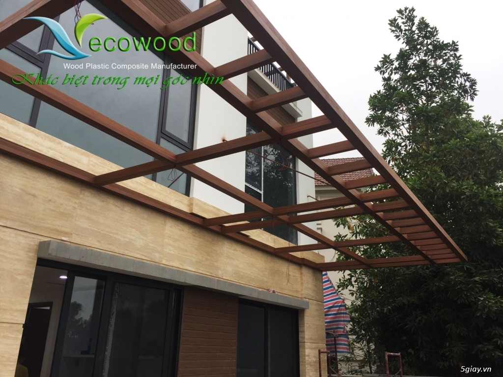 Hệ lam gỗ nhựa EcoWood cho trang trí nội ngoại thất - 6