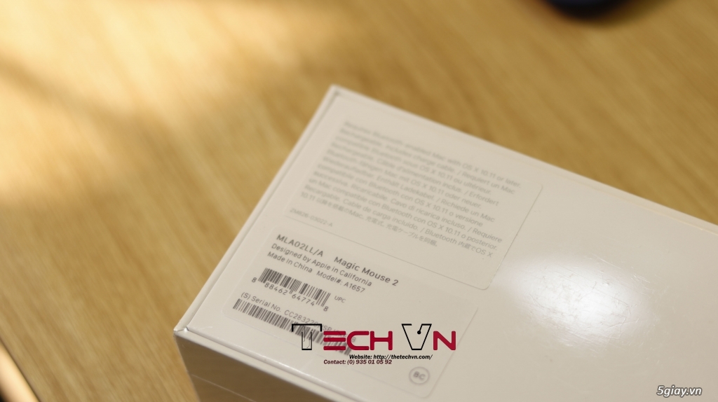 [TECHVN] APPLE MAGIC MOUSE 2 ĐEN, TRẮNG, KEY BOARD 2, NEW SEAL