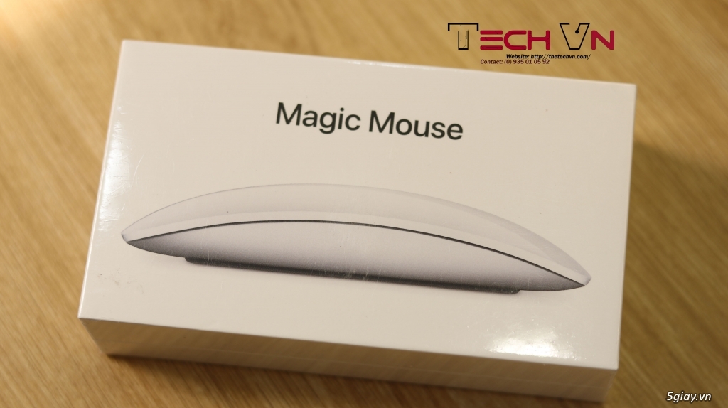 [TECHVN] APPLE MAGIC MOUSE 2 ĐEN, TRẮNG, KEY BOARD 2, NEW SEAL - 2