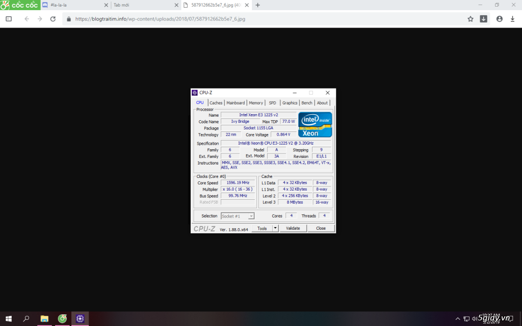 combo gigabyte B75 d3v và con cpu xeon e3 1225v2 - 4