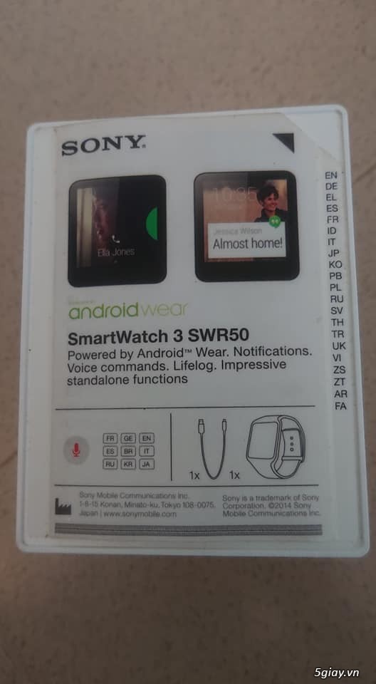 Cần bán Sony Smart Watch 3 - 1