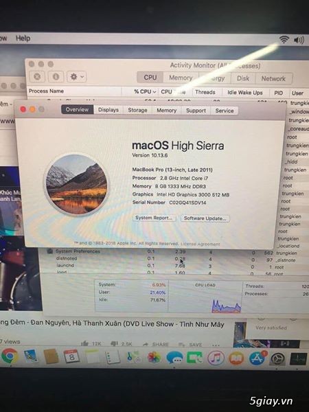 Bán laptop macbook pro - 2
