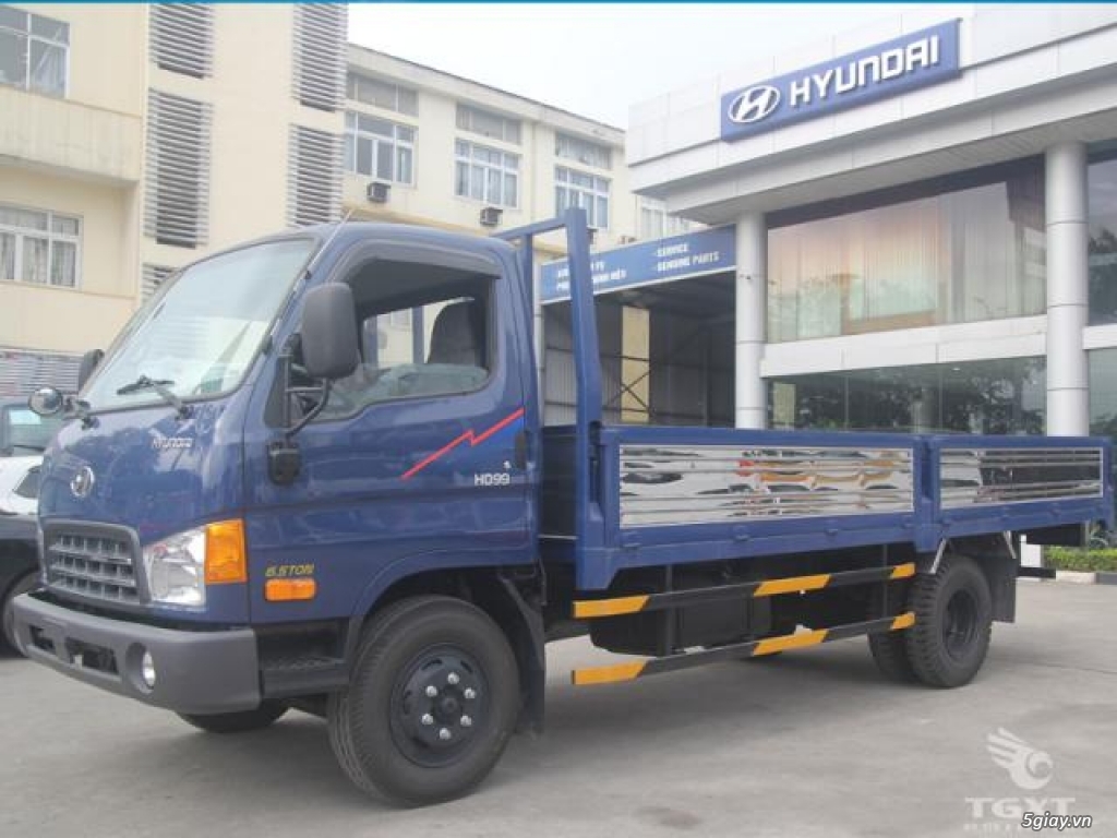 Xe tải Hyundai 6T7 thùng lửng HD99, thùng dài 5m, giao xe ngay - 1