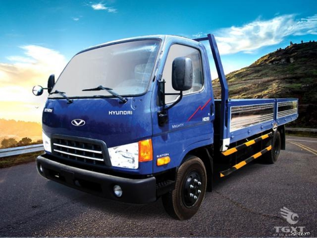 Xe tải Hyundai 6T7 thùng lửng HD99, thùng dài 5m, giao xe ngay - 2