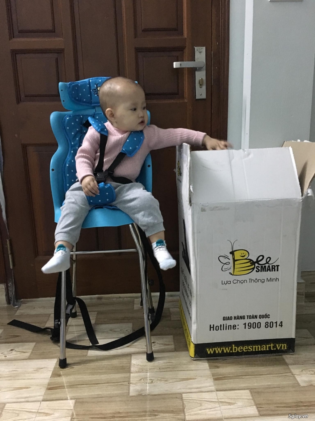 Ghế ngồi xe máy Beesmart - an toàn hơn cho bé - 1