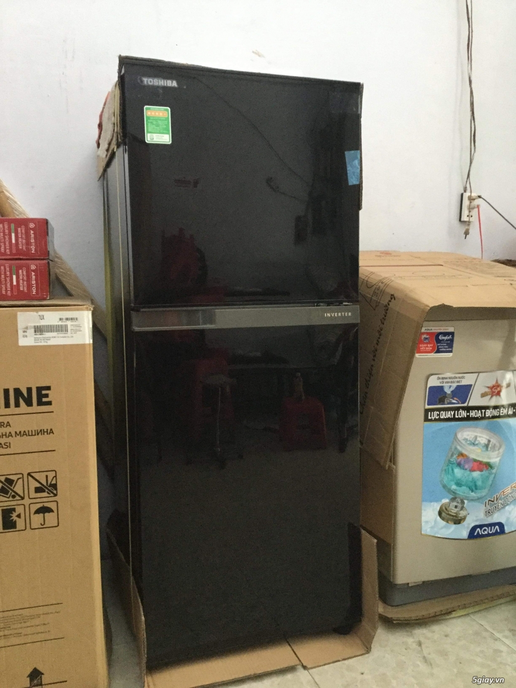 Tủ lạnh toshiba 186 lít - 1