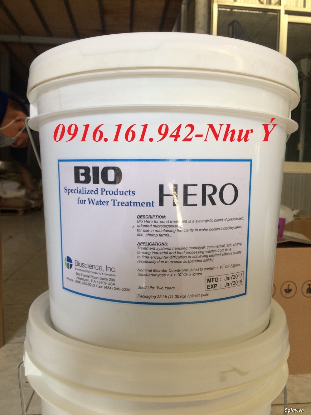 Bio Hero: Vi sinh hạt xử lý đáy, khử khí độc ao nuôi tôm cá