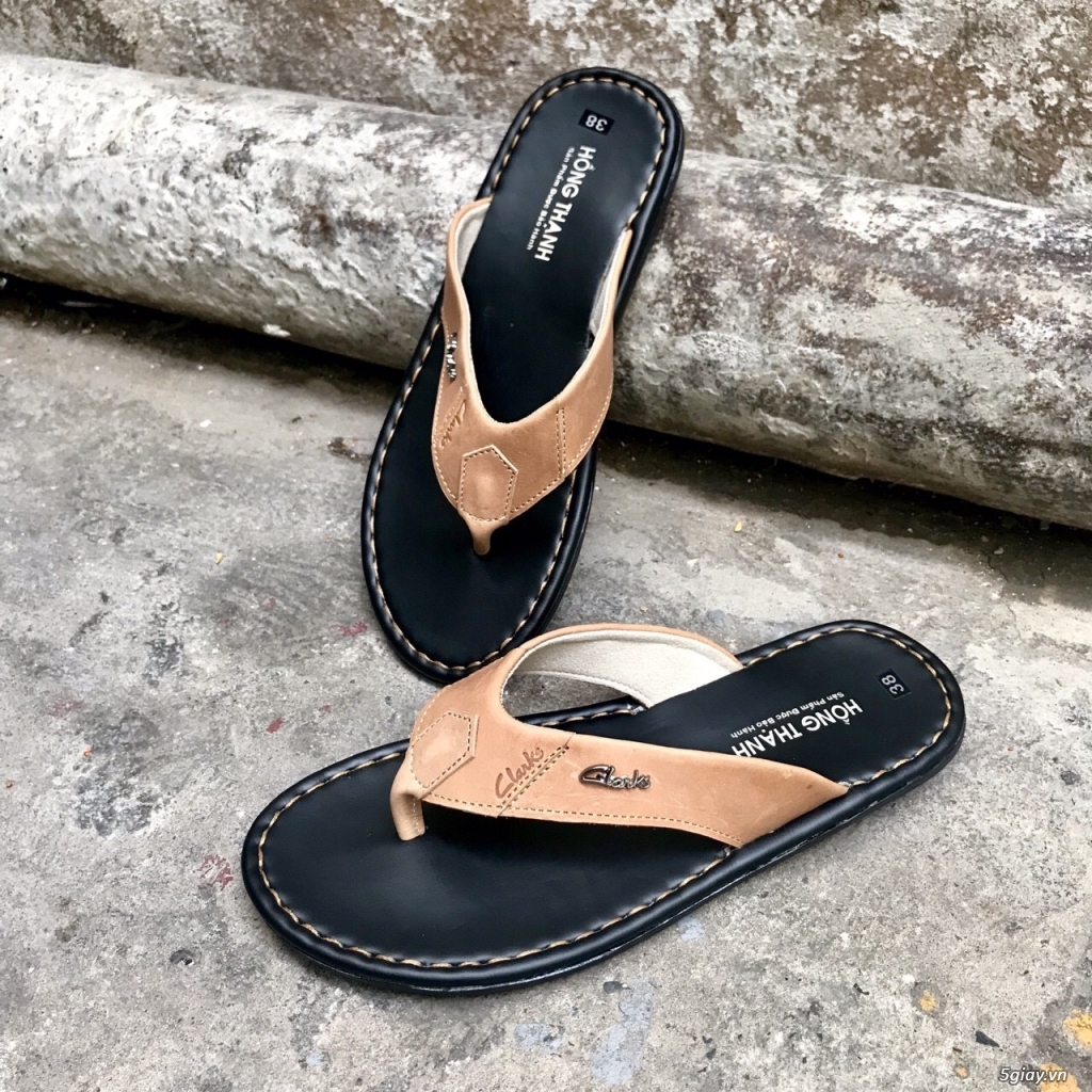 Dép kẹp Da bò 100% tự nhiên.
