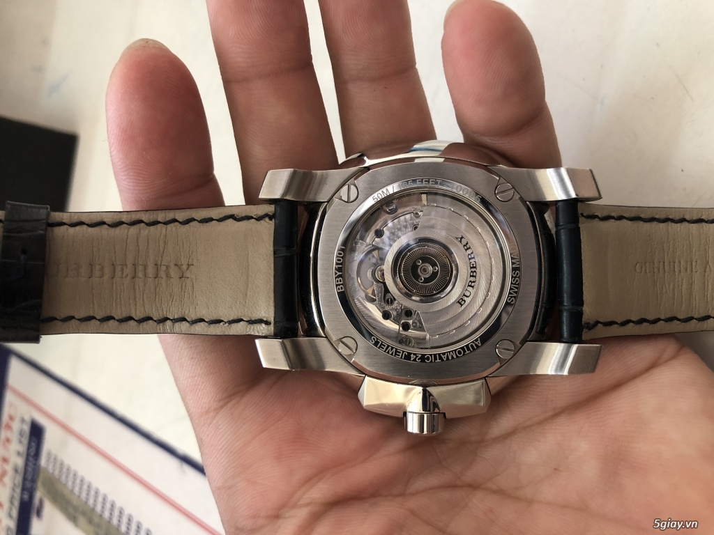 Mình cần bán đồng hồ burberry nam 99% đẹp giá 32tr - 2