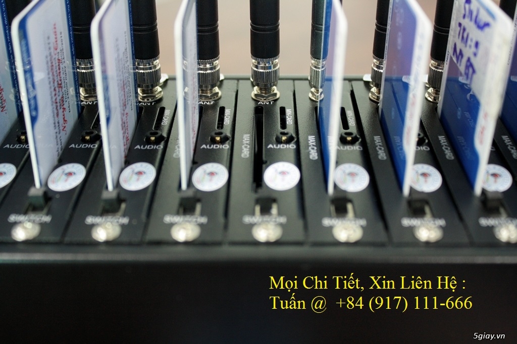 [HCM] GSM Modem 8/16/32 Ports & Bộ Công Cụ