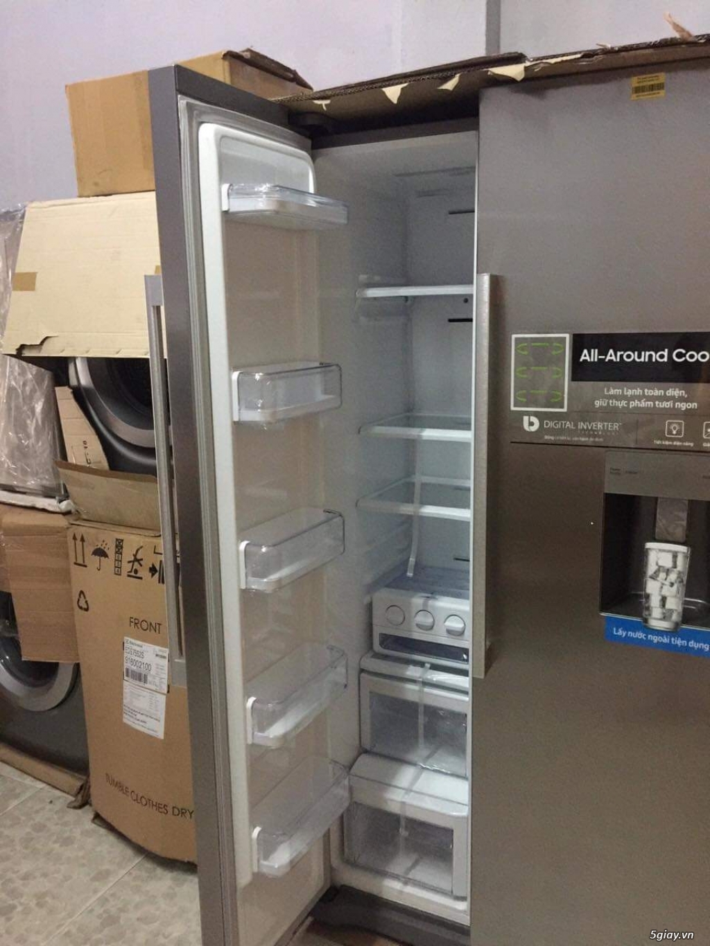 Tủ lạnh Samsung Inverter 538 lít RS52N3303SL/SV - 1