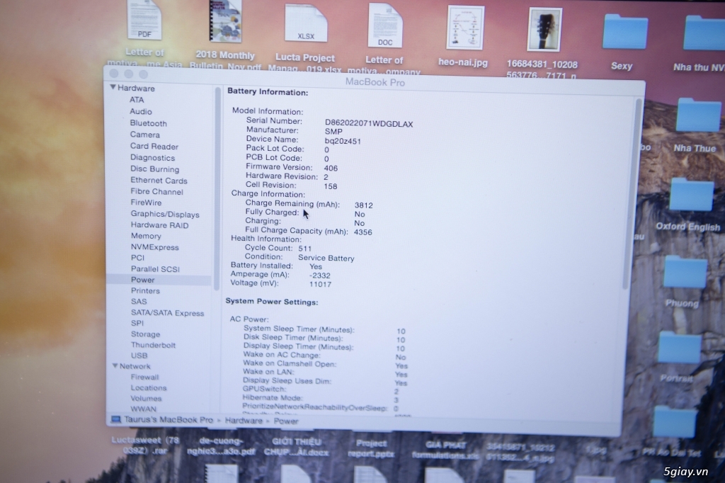 Cần ra đi Macbook Pro 15 inch, Late 2011 đang xài trâu bò - 3