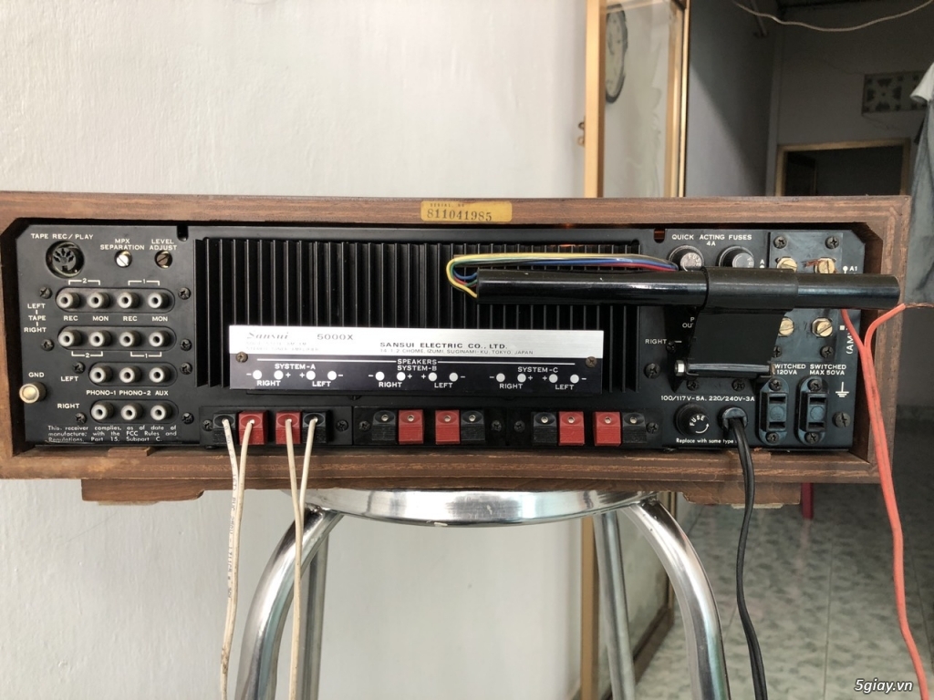 Amply sansui 5000x - 1