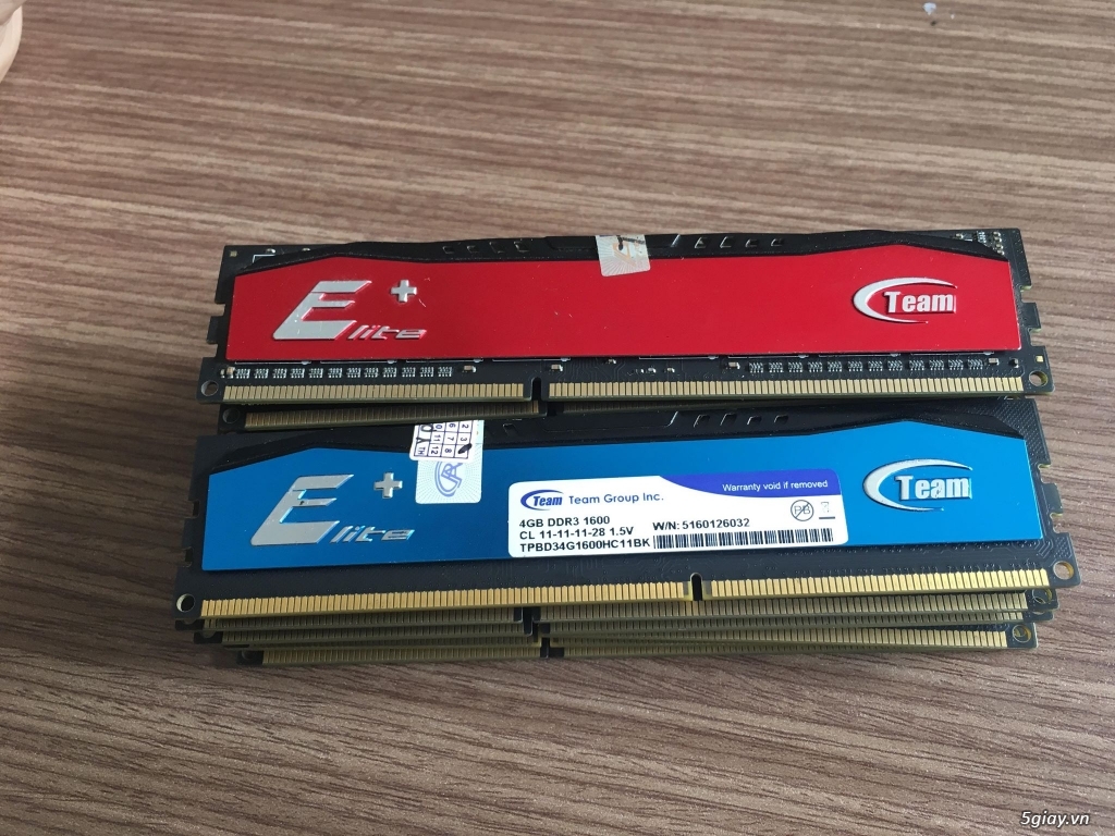Ram máy tính DDR3 Gskill Ripjaws 4GB bus 1600 - GR4GB1600 - 1