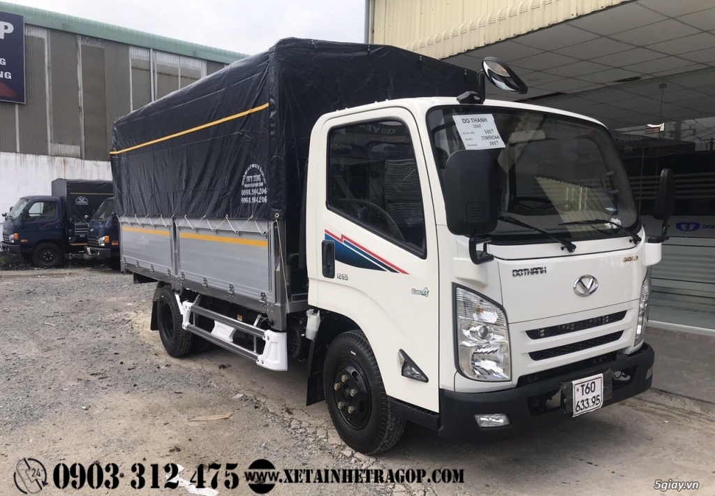 xe tải iz65 đô thành tải 1t9-2t2-3t4, trả góp 80%