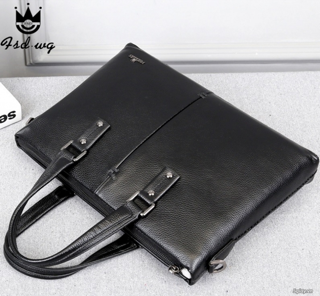 túi xách laptop da thật chính hãng FSD 6301 - 2