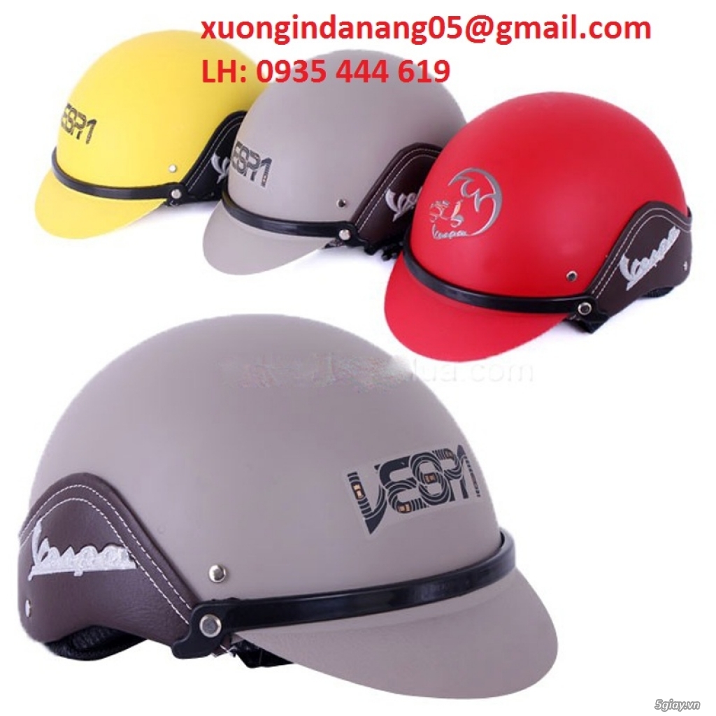 Sản xuất mũ bảo hiểm giá rẻ, in logo theo yêu cầu tại Thừa Thiên Huế - 1
