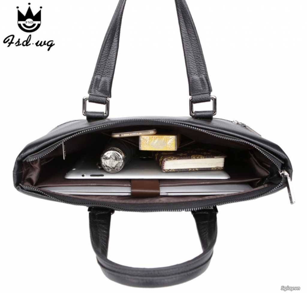 túi xách laptop da thật chính hãng FSD 6301 - 6