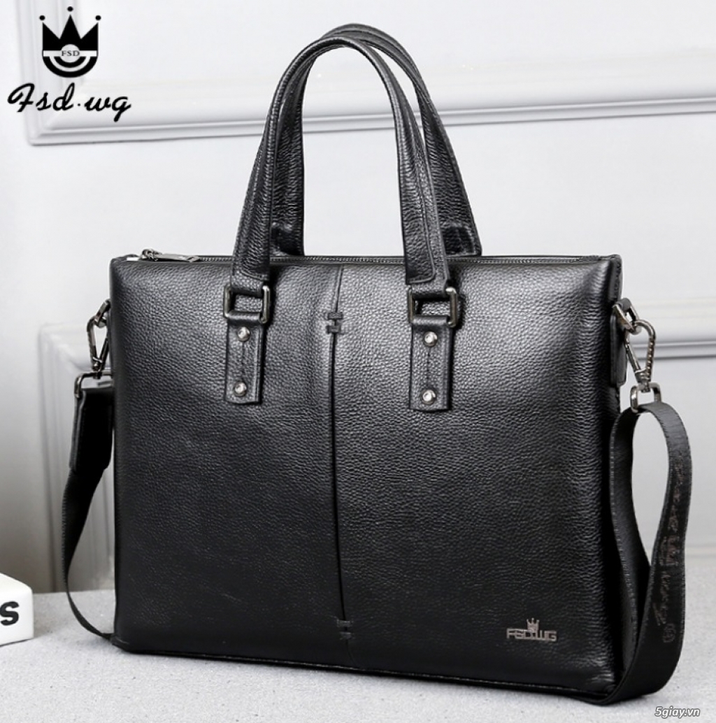 túi xách laptop da thật chính hãng FSD 6301 - 3