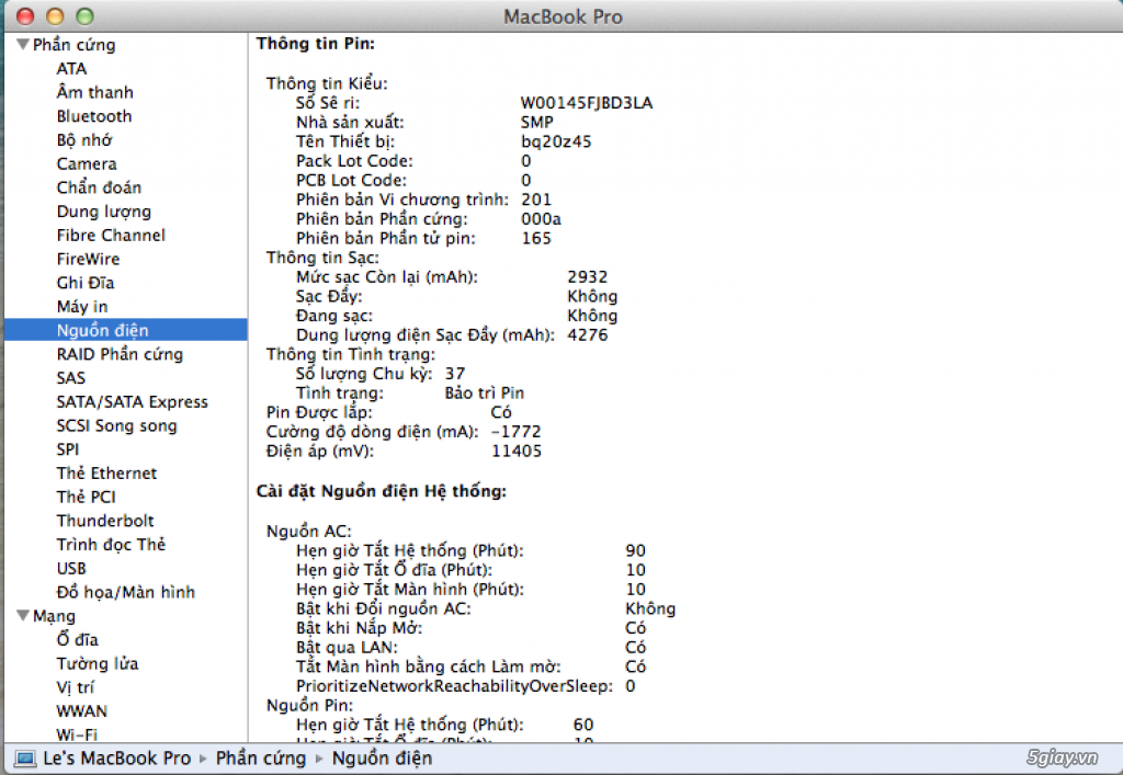 Cần bán Macbook pro MC374 mid 2010 - 1