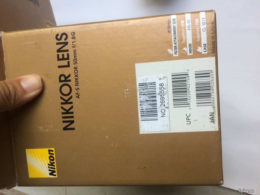 NIkon D300 + Nikon AF-S 50mm f/1.8G Fullbox 99% - 2