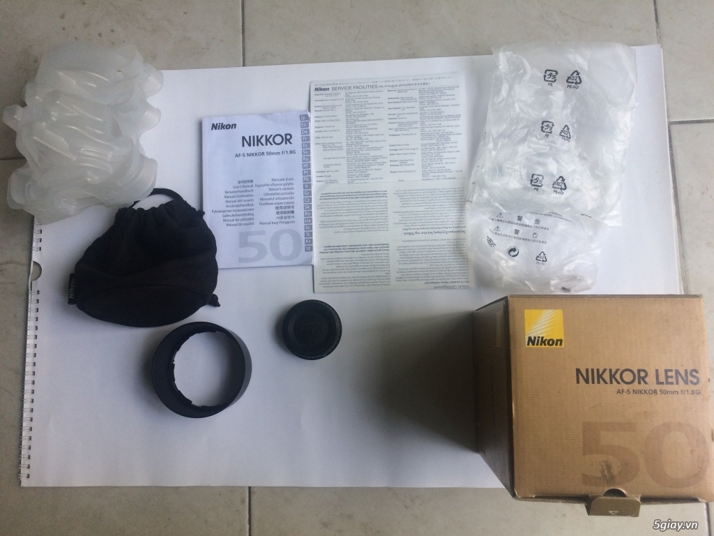 NIkon D300 + Nikon AF-S 50mm f/1.8G Fullbox 99% - 3
