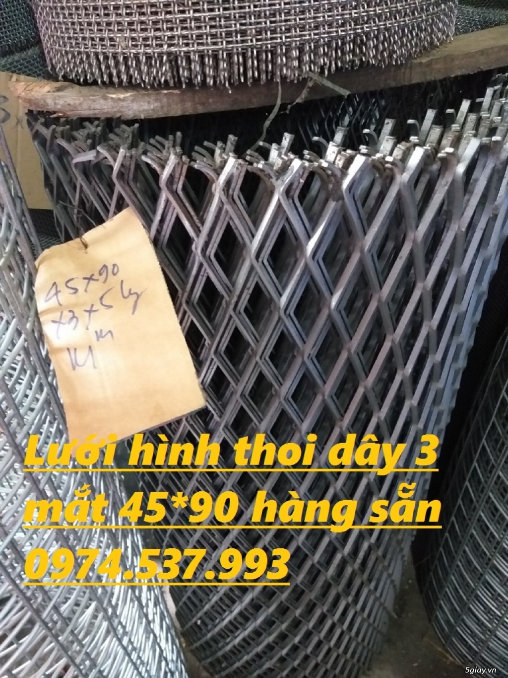 Lưới quả trám,lưới dập giãn dây 1,dây 2,dây 3 giá rẻ - 2