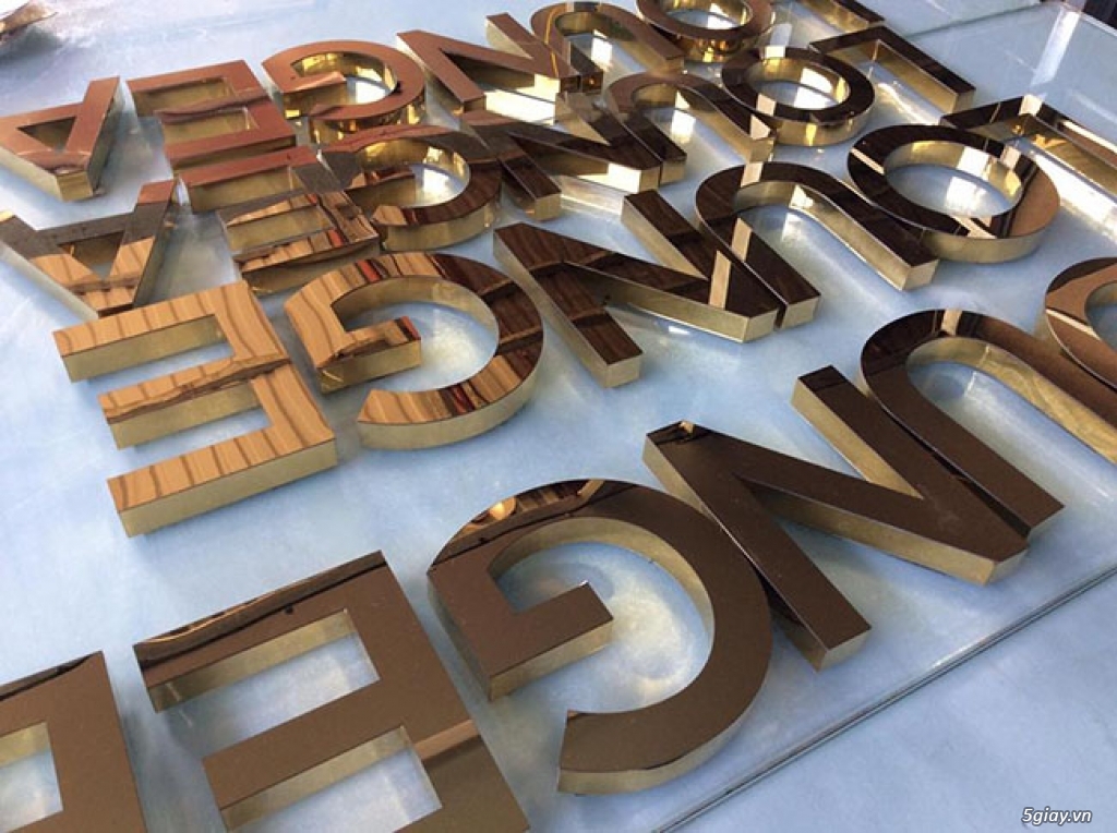Gia công các loại chữ inox với giá rẻ trên toàn quốc - 2