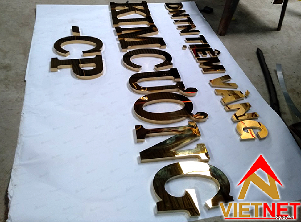Gia công các loại chữ inox với giá rẻ trên toàn quốc - 8